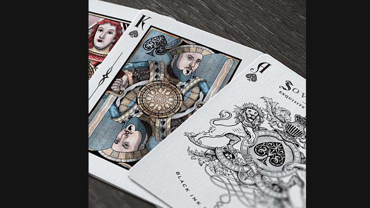 Sovereign (White) Playing Cards by Jody Eklund image 1