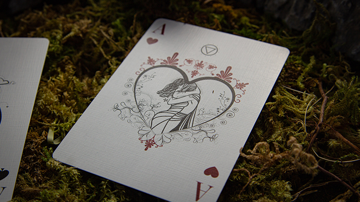 Fillide: A Sicilian Folk Tale (Forest Green) Playing Cards by Jocu image 2