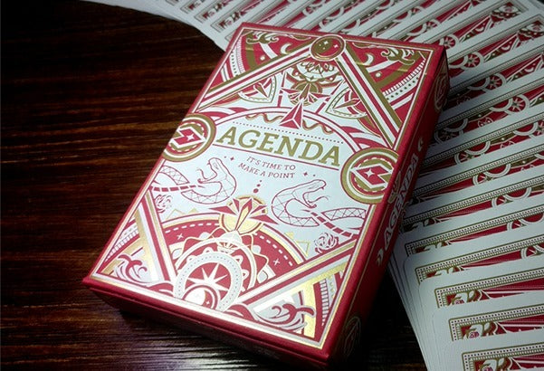 Agenda (Red) Playing Cards by Flagrant Agenda image 0