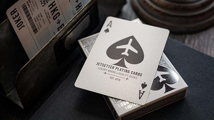Lounge Edition Limited (Jetway Silver) Playing Cards by Jetsetter image 3