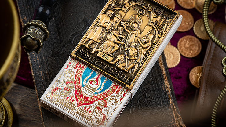 The Successor (Monarch White) Playing Cards by Gentleman Wake image 1
