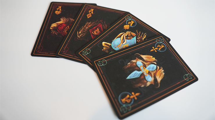Elements (Yellow) Playing Cards by Chris Cards image 5