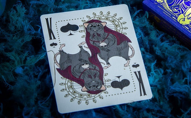 Under The Moon (Midnight Blue) Playing Cards by Jocu image 1