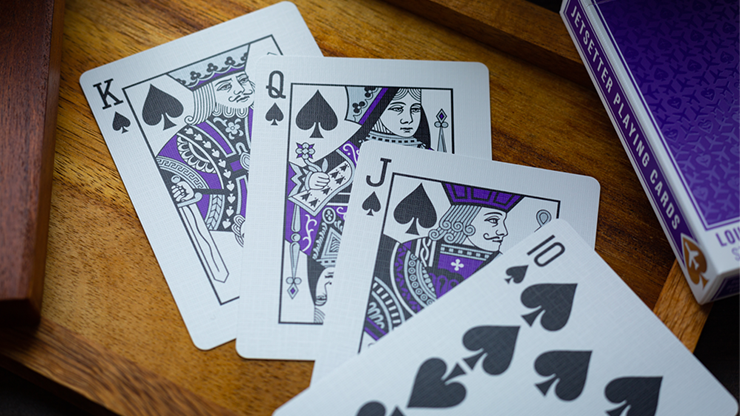 Lounge Edition Limited (Passenger Purple) Playing Cards by Jetsetter image 3
