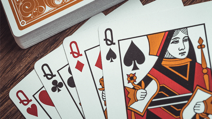 Smoke & Mirrors V8 Bronze (Deluxe) Playing Cards by Dan & Dave image 3