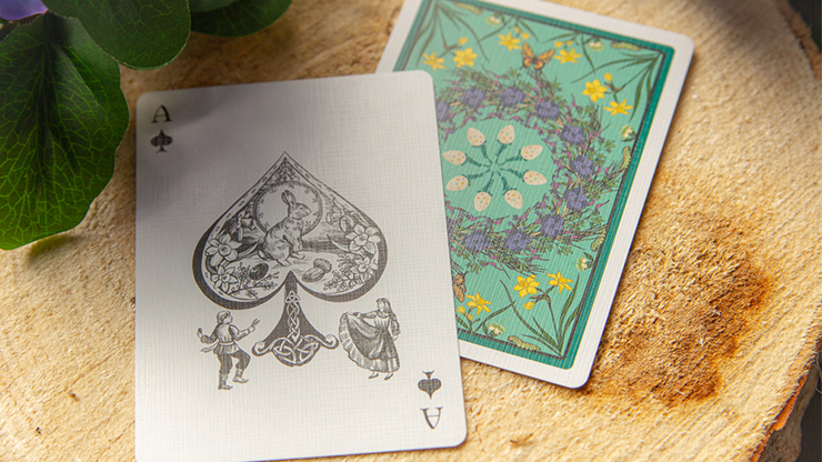 Wheel of the Year: Ostara Playing Cards by Jocu image 1
