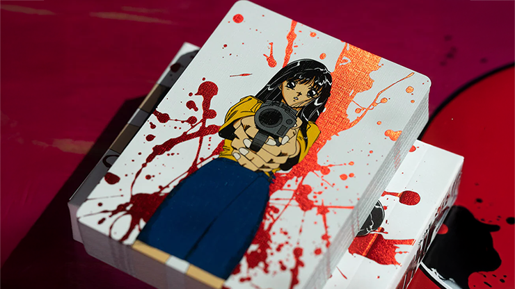 Hookups x Fulton's: Barrel of a Gun (Blood Splatter) Playing Cards by Fulton's image 5