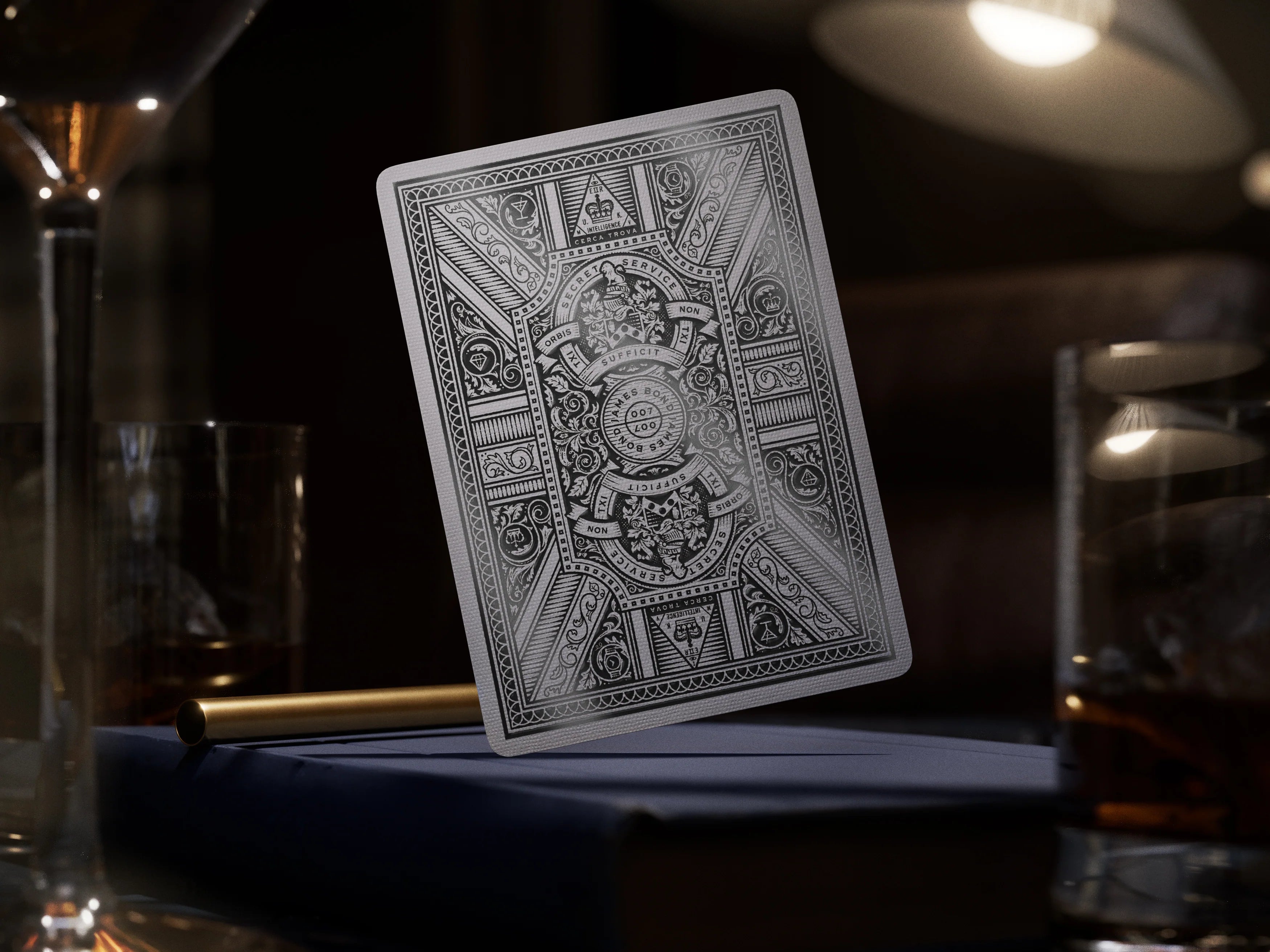 James Bond (Silver) Playing Cards by Theory11 image 2