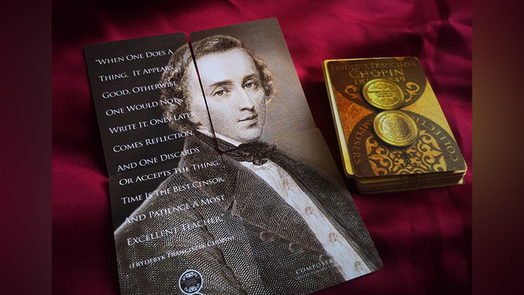 Fryderyk Franciszek Chopin (Composers) Playing Cards by SixtyFour image 1