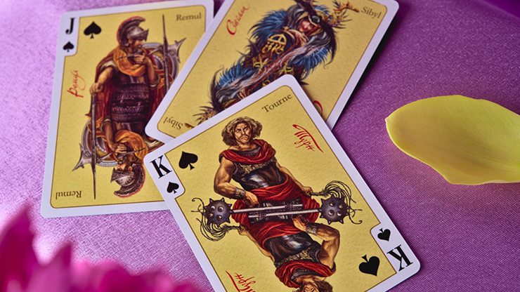 Eneida: Love (Green) Playing Cards by Fullhouse image 3