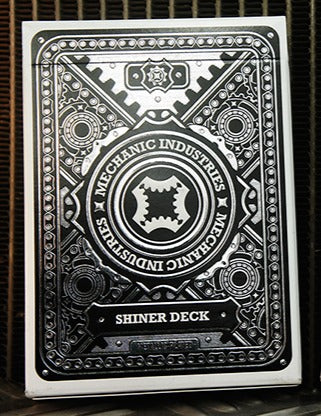 Mechanic: Shiner (Silver) Playing Cards by Mechanic Industries image 0