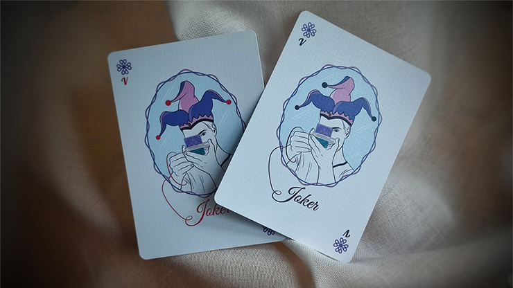 Oxalis V3 (Holographic Special Edition) Playing Cards by Vincenzo Alfano image 2