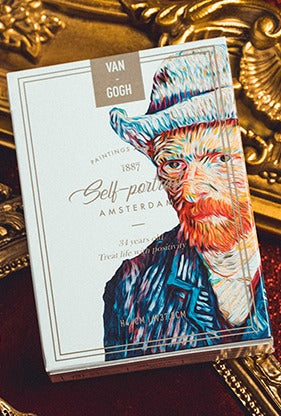 Van Gogh: Self Portrait (Borderless) Playing Cards by Jiken & Jathan image 0
