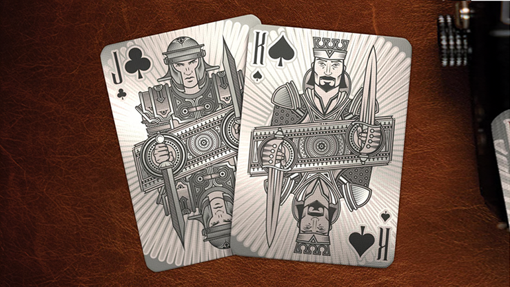Verum Videre: 2023 Standard Edition (Silver) Playing Cards by Kings Wild image 1
