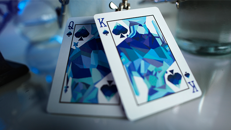 Memento Mori (Blue) Playing Cards image 1