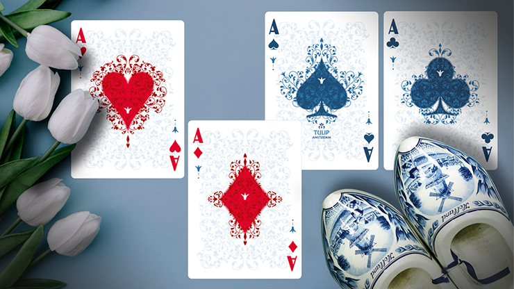 Tulip (White) Playing Cards by Dutch Card House image 2