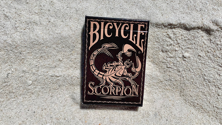 Bicycle: Scorpion (Brown Gilded) image 0