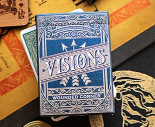 Visions (Past) Playing Cards by Wounded Corner image 0