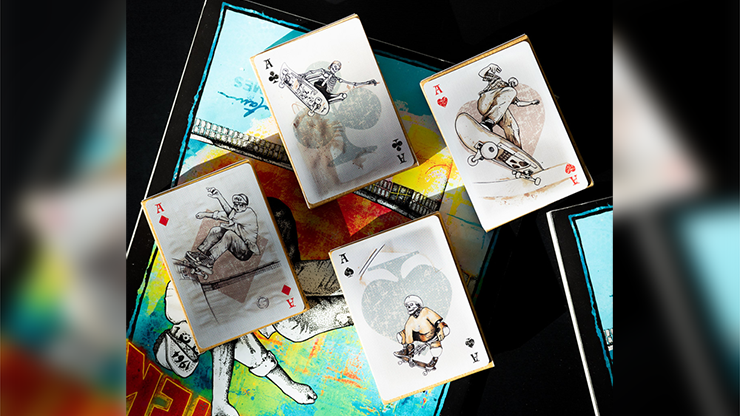 Lance Mountain: Skating Skeletons Playing Cards by Fulton's image 3