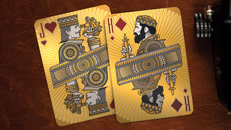 Verum Videre: 2023 Standard Edition (Gold) Playing Cards by Kings Wild image 3