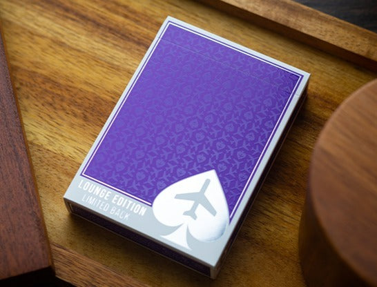 Lounge Edition Limited (Passenger Purple) Playing Cards by Jetsetter image 0