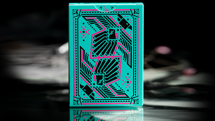 FULTON'S: Thunderbird Room (Turquoise) Playing Cards by Brad Fulton image 4
