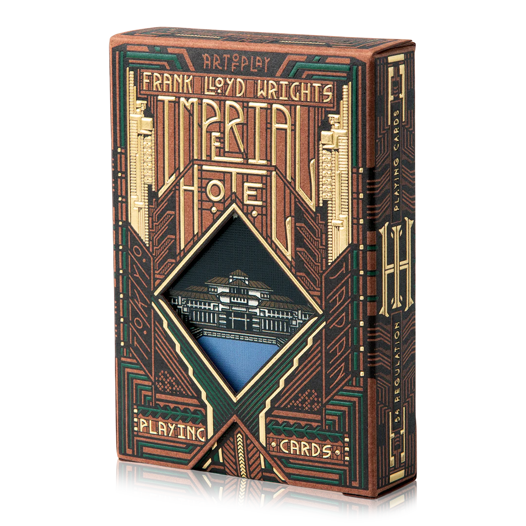 Imperial Hotel Playing Cards by Art of Play image 2