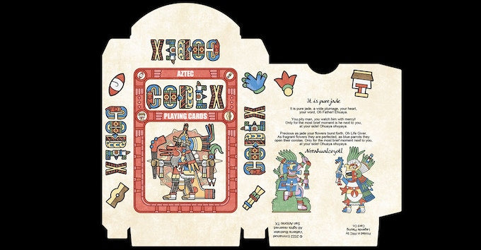 Aztec Codex Playing Cards by Emmanuel Valtierra image 1