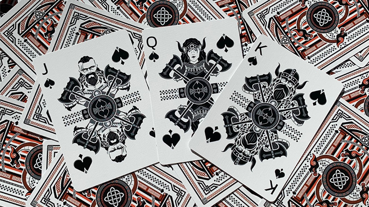 Bicycle: Vikings (Stripper) Playing Cards by Juniardi Satyanagara image 3