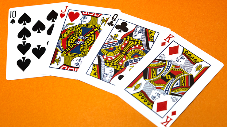 Butterfly: Workers Edition (Orange, Marked) Playing Cards by Ondrej Psenicka image 3