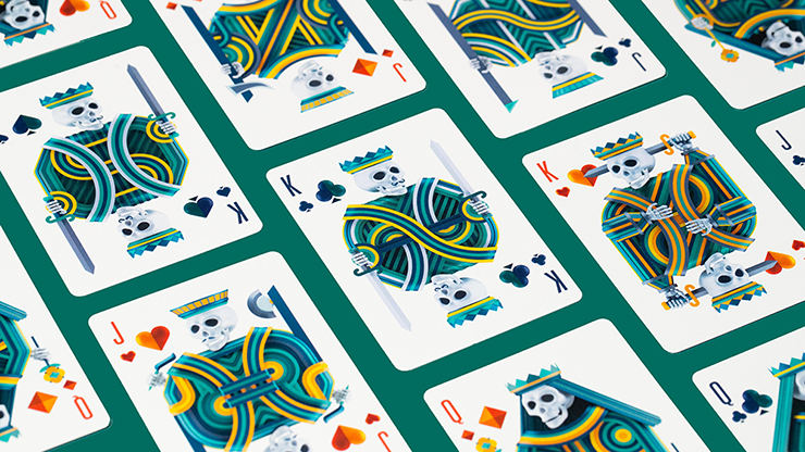 Play Dead V2 Playing Cards by Riffle Shuffle image 1