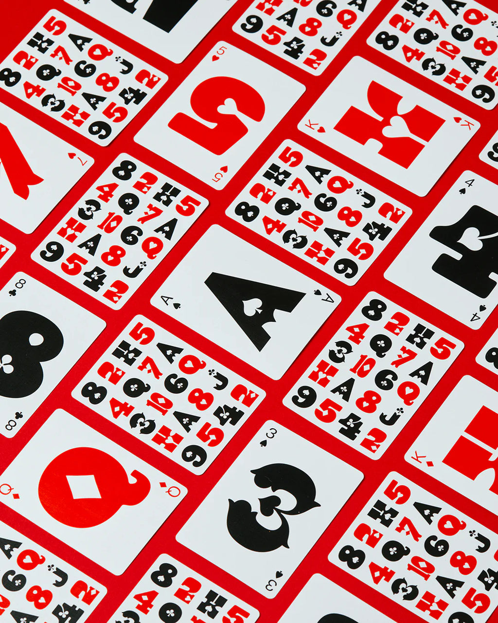 Just Type (2-Deck Set) Playing Cards by Art of Play image 2