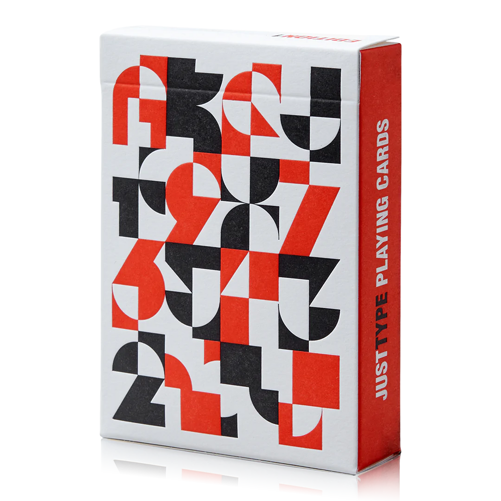 Just Type (2-Deck Set) Playing Cards by Art of Play image 4