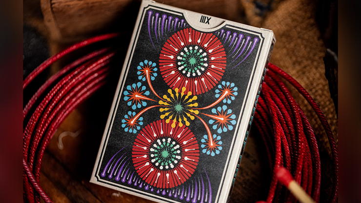 Flower of Fire Playing Cards by Kings Wild image 1