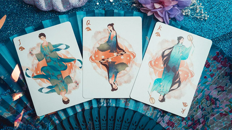 Flower Moon Playing Cards by King Star image 2
