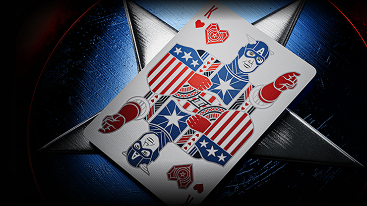 Captain America Playing Cards by Theory11 image 1
