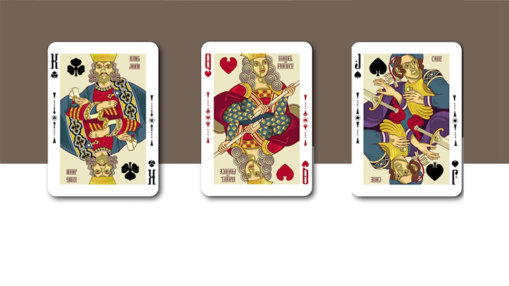 Shakespeare (Black) Playing Cards by Maksym Lebedyk image 4