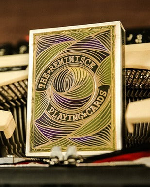 Reminisce (Green) Playing Cards by ARK image 0