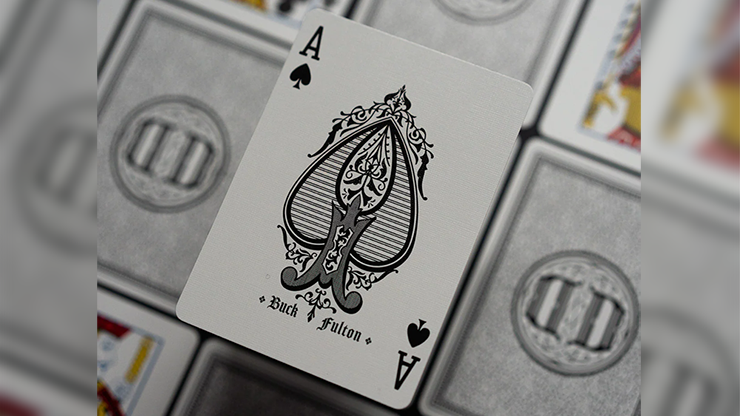 Smoke & Mirrors x Fulton (White) Playing Cards by Dan & Dave image 1