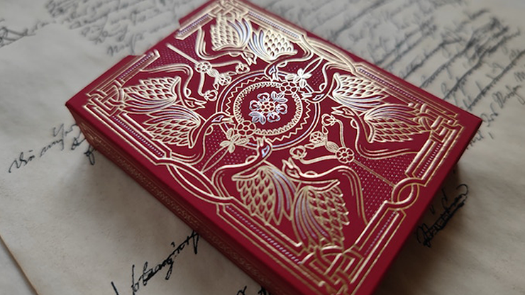 Shakespeare (Burgundy) Playing Cards by Maksym Lebedyk image 2