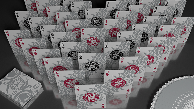 Pro XCM Ghost Playing Cards by De'vo & Handlordz image 1