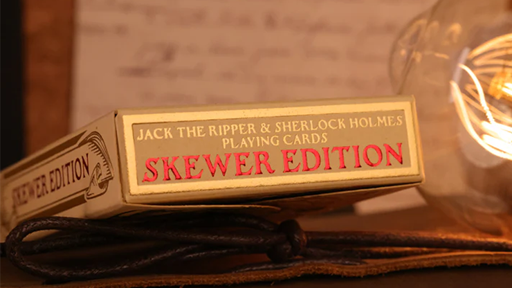 Jack the Ripper & Sherlock Holmes (Skewer) Playing Cards by Room One image 4