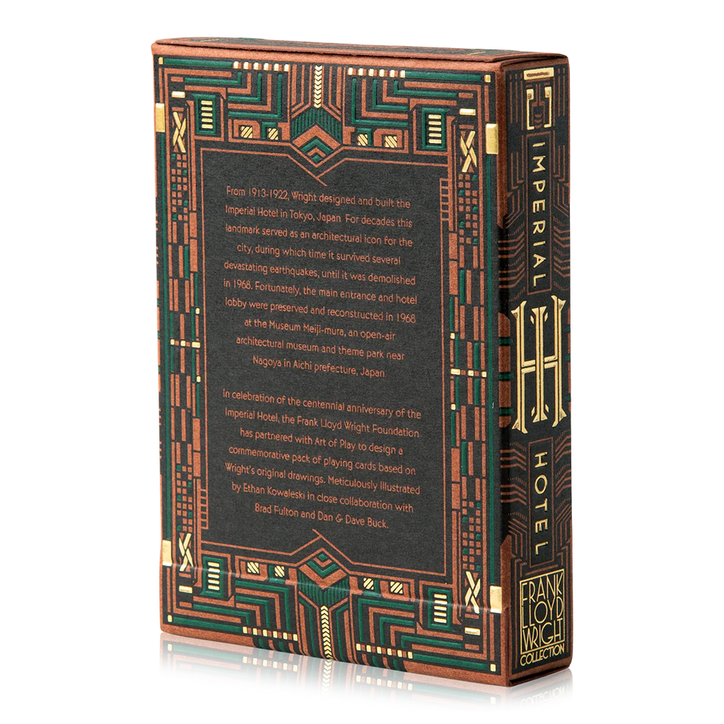 Imperial Hotel Playing Cards by Art of Play image 3