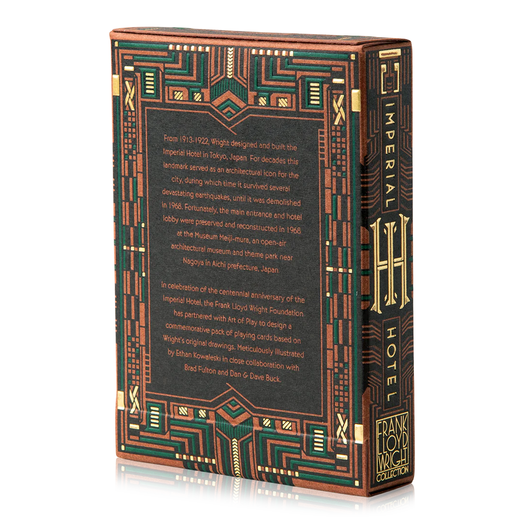 Imperial Hotel Playing Cards by Art of Play image 3