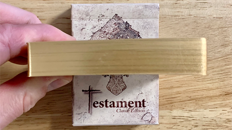 Testament (Gilded) Playing Cards by Ben Green image 1