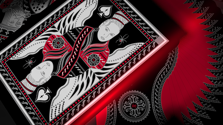 Grandmasters: Black Widow (Foil) Playing Cards by Handlordz image 3