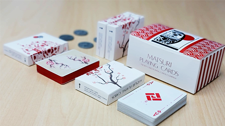 Matsuri (Gilded) Playing Cards by Candice & Torres image 3