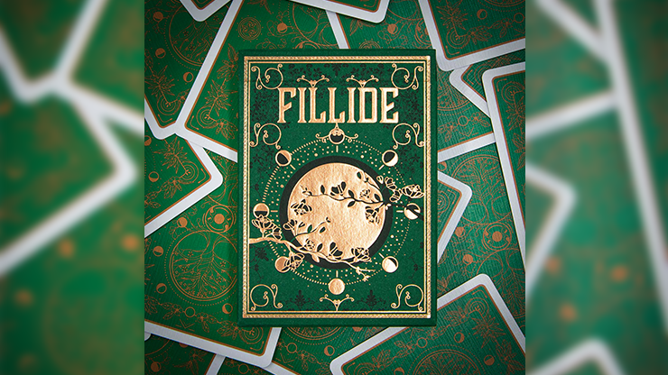 Fillide: A Sicilian Folk Tale (Forest Green) Playing Cards by Jocu image 0