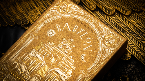 Babylon (Golden Wonders) Playing Cards by Riffle Shuffle image 0