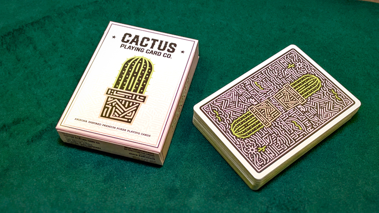 Cactus (Pink Quartz) Playing Cards by Jaren Barlocker image 0